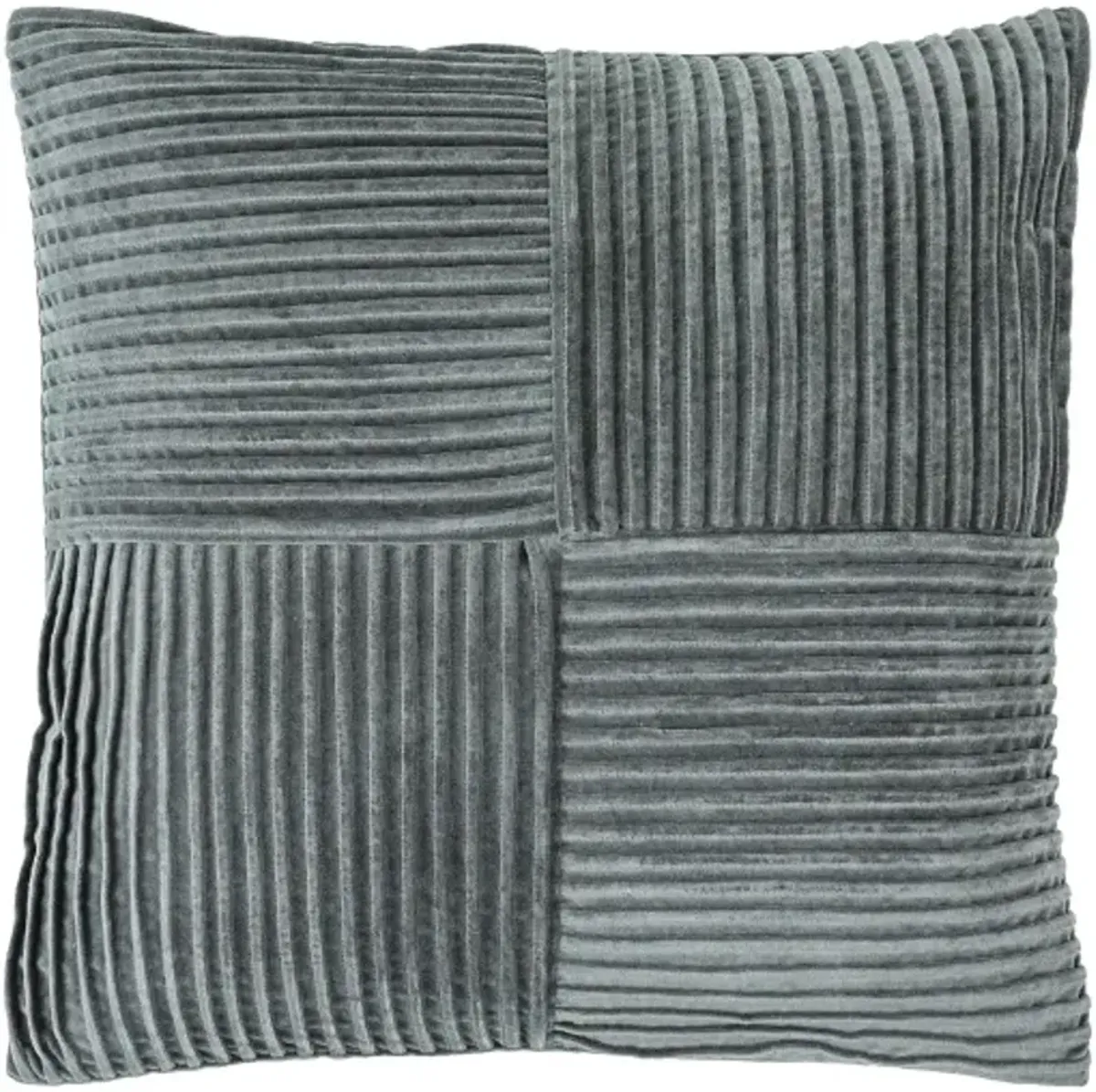 Conrad CRN-004 22"L x 22"W Accent Pillow  - Down Insert