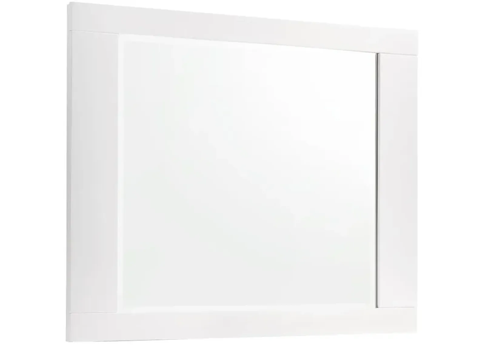 Felicity Rectangle Dresser Mirror Glossy White