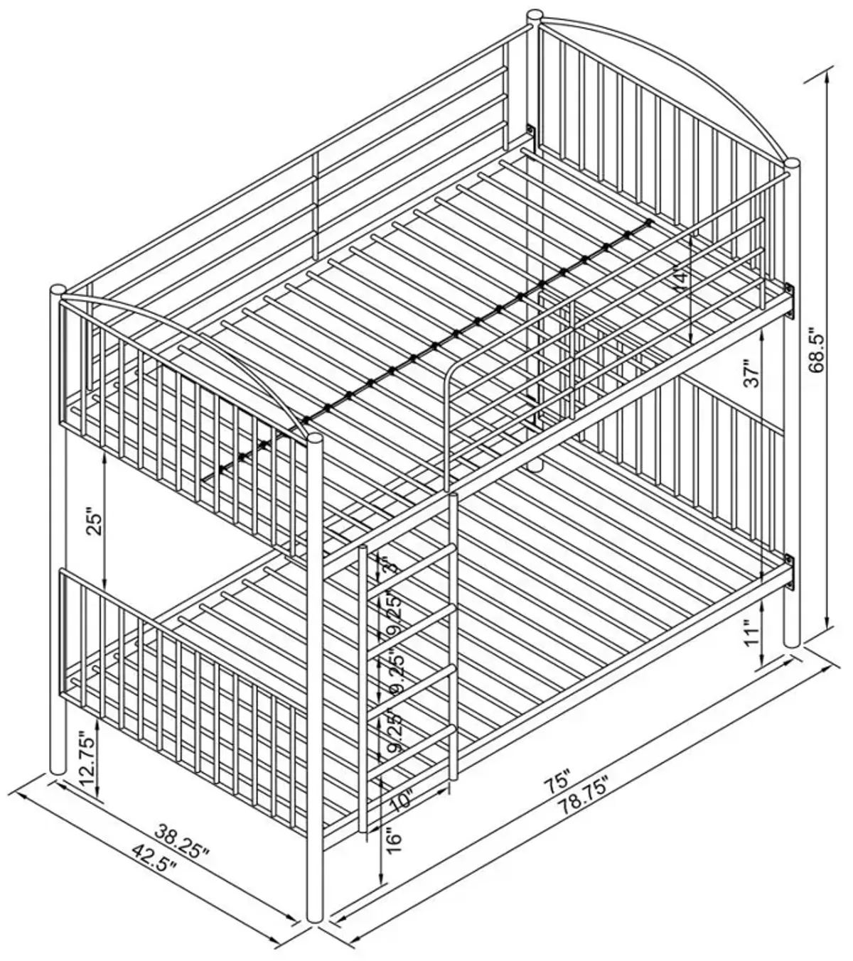 Anson Bunk Bed 