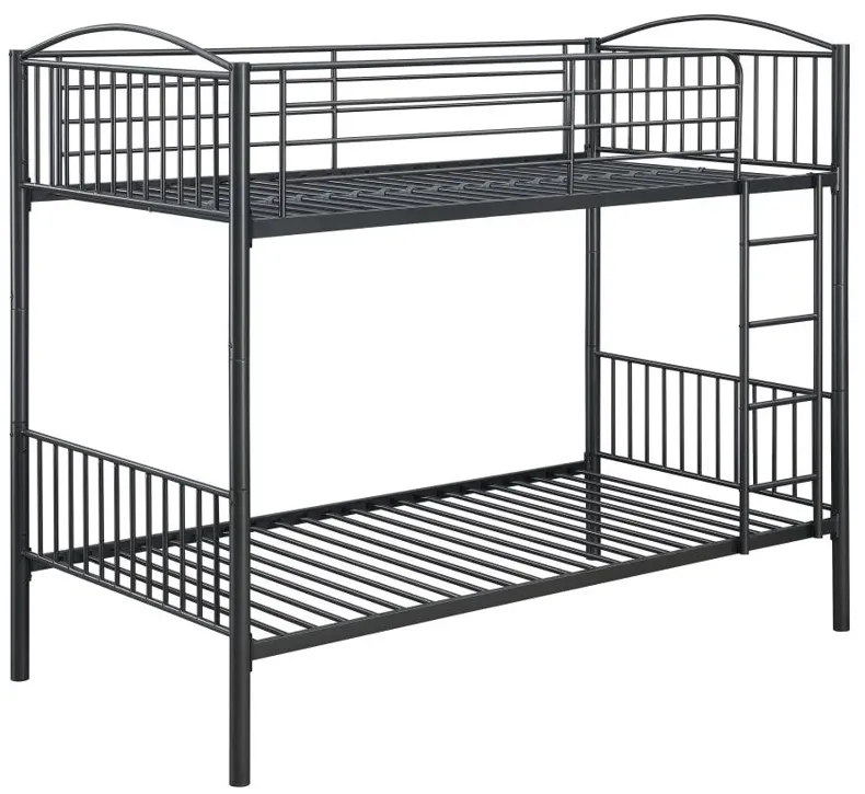 Anson Twin Over Twin Bunk Bed with Ladder