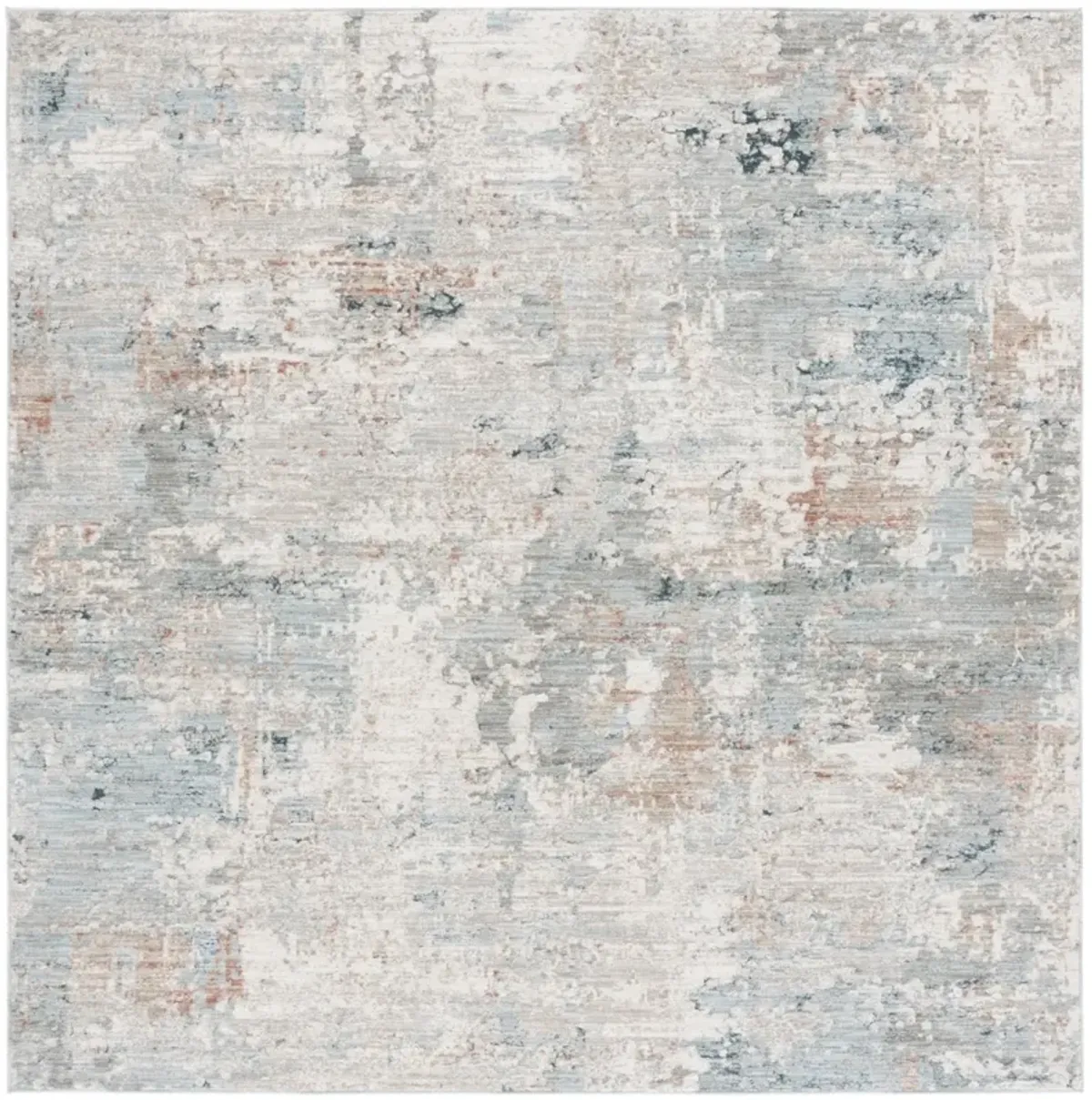 TREASURE 450 GREY  6'-7' x 6'-7' Square Square Rug