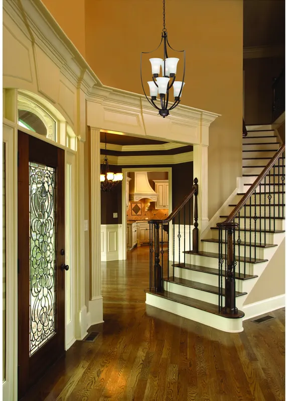 Foyer 21" Wide 6-Light Chandelier - Oil Rubbed Bronze