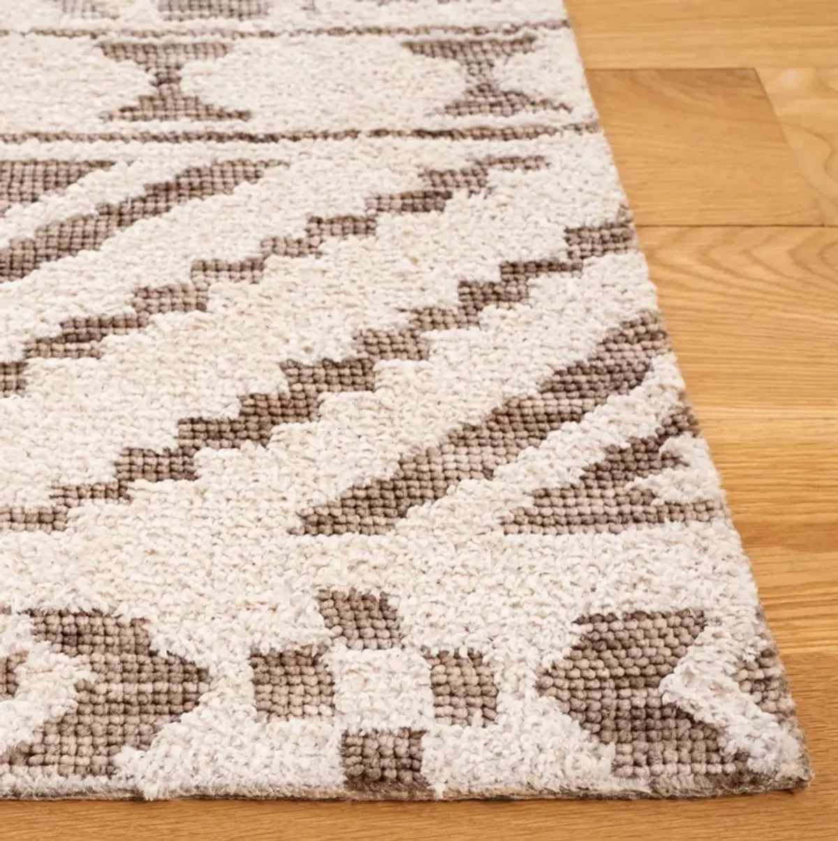 AUDREY 202 IVORY  6' x 6' Square Square Rug