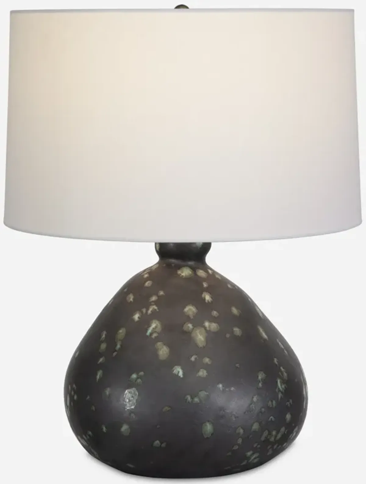 Killarney Distressed Green Table Lamp
