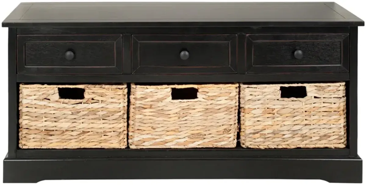 DAMIEN 3 DRAWER STORAGE BENCH