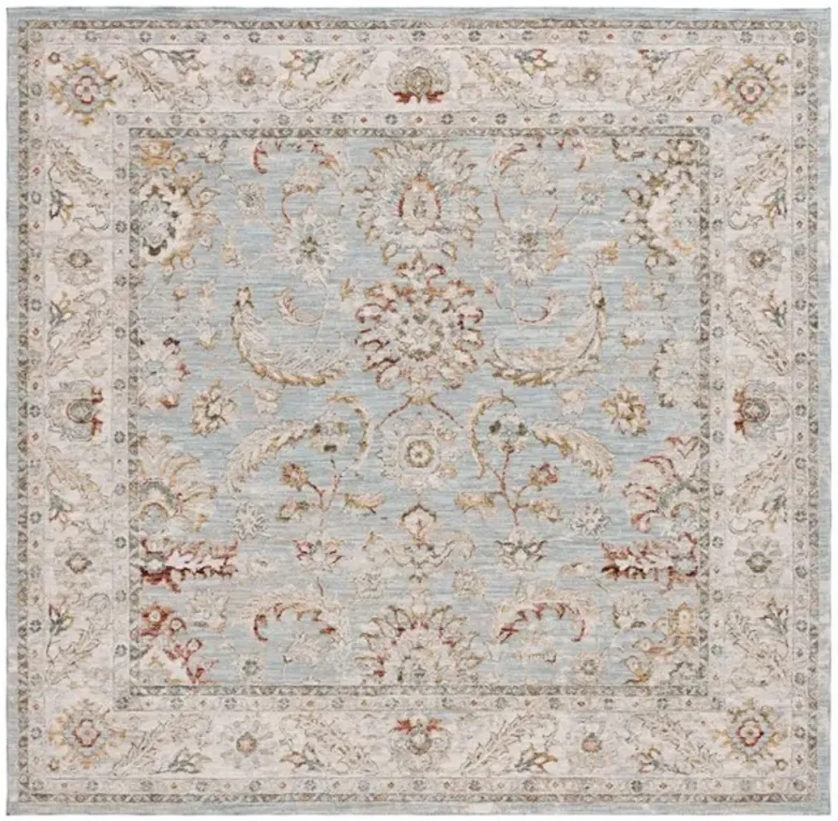 HAMILTON 108 Blue 6'-7' X 6'-7' Square Square Rug