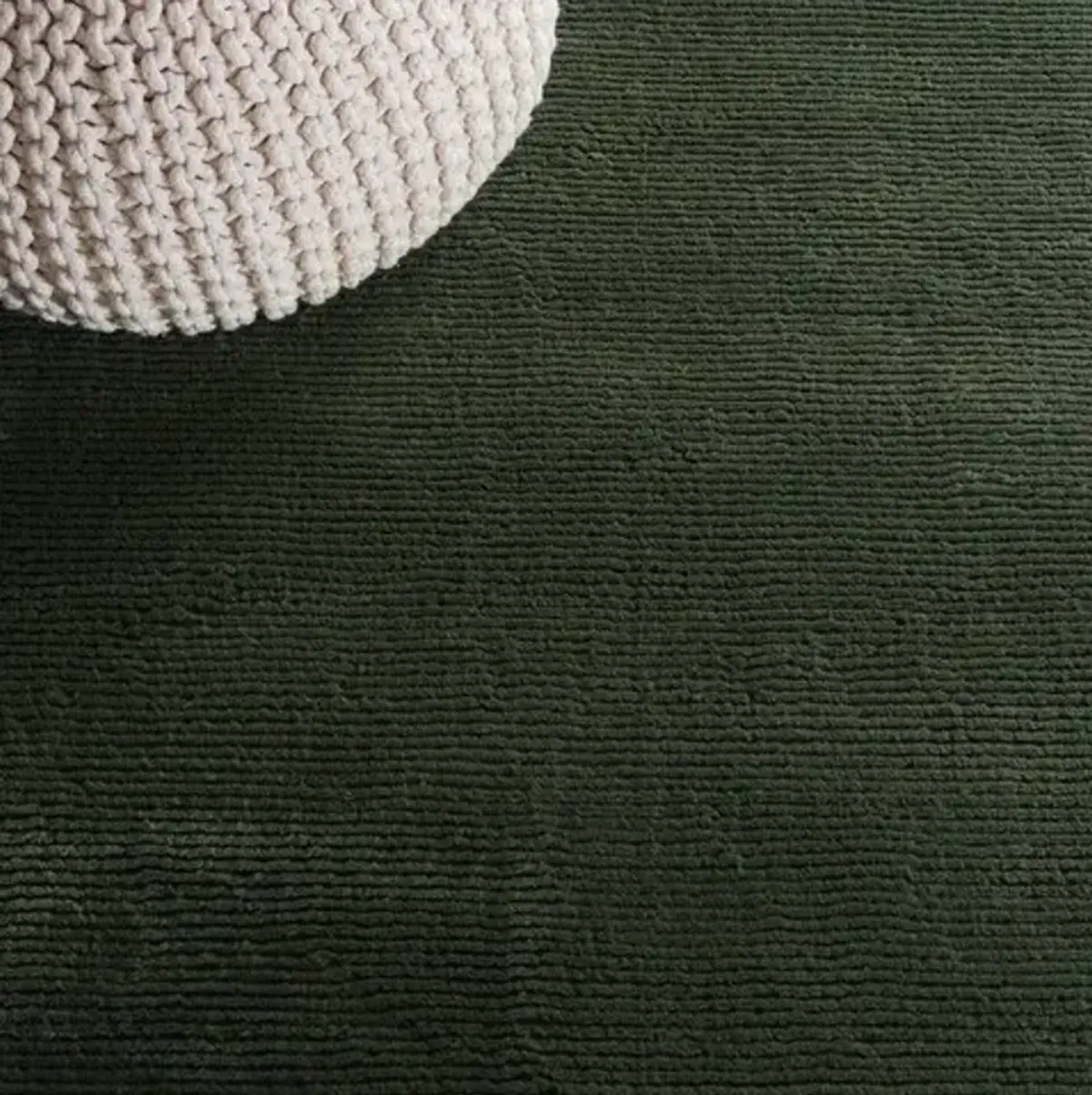 REVIVE 102 Green 6'-7' X 6'-7' Round Round Rug