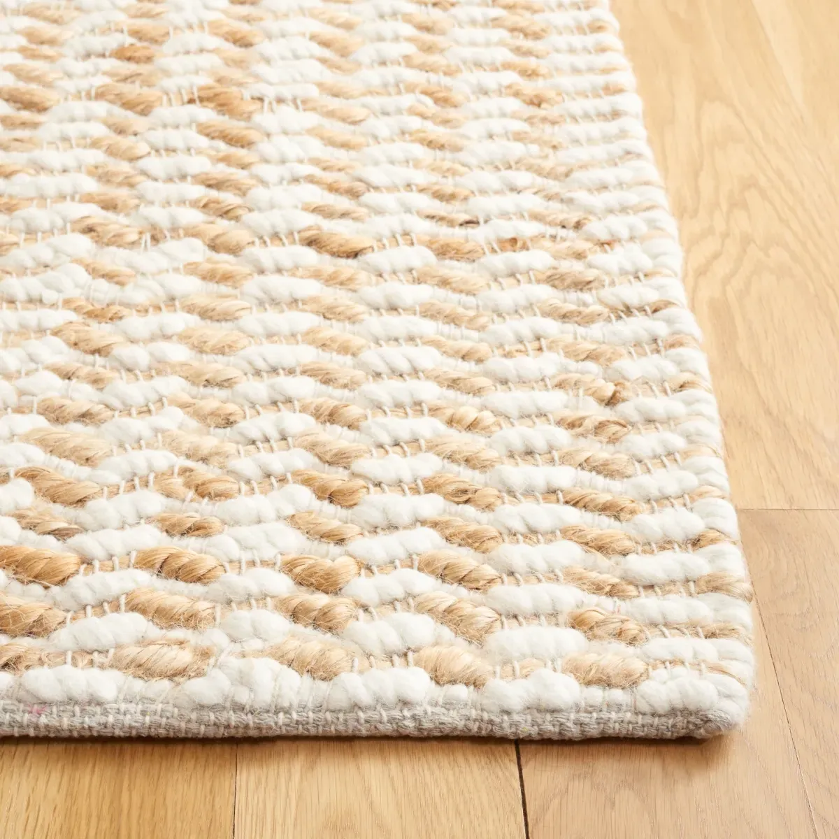 NATURAL FIBER 515 NATURAL  6' x 6' Square Square Rug