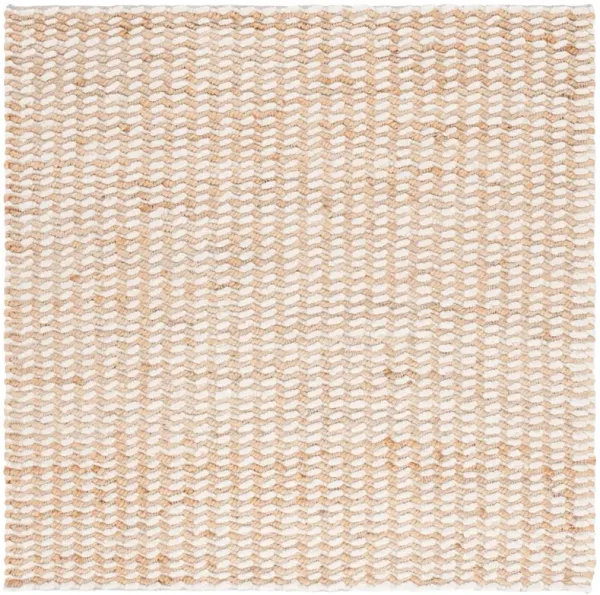 NATURAL FIBER 515 NATURAL  6' x 6' Square Square Rug