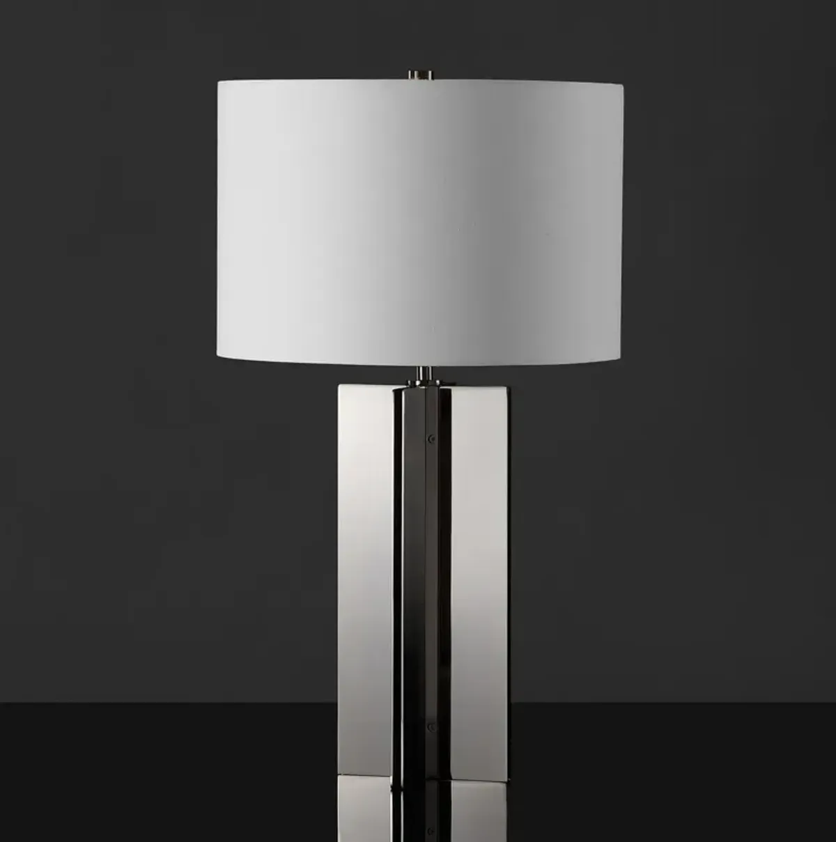 Rollins Square Metal Table Lamp