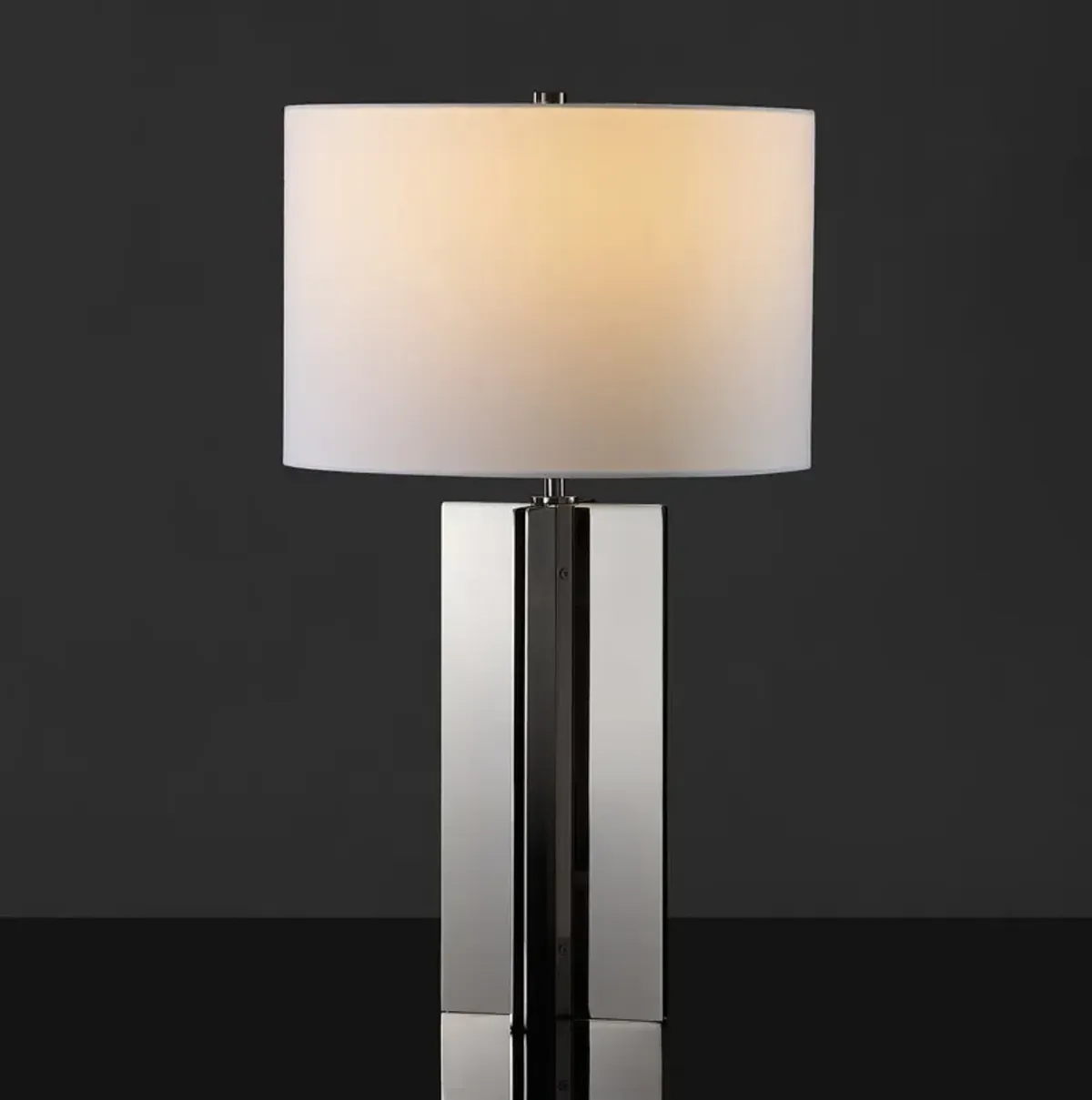 Rollins Square Metal Table Lamp