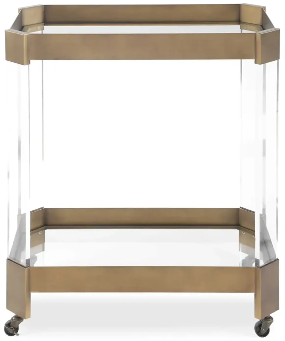 Giselle Bronze Bar Cart