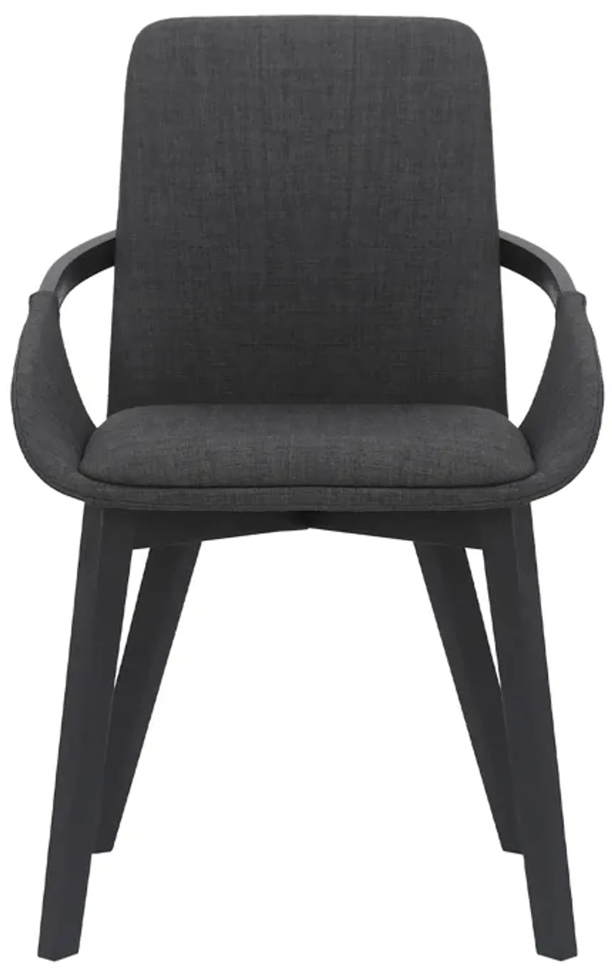 Greisen Modern Charcoal Wood Dining Room Chair