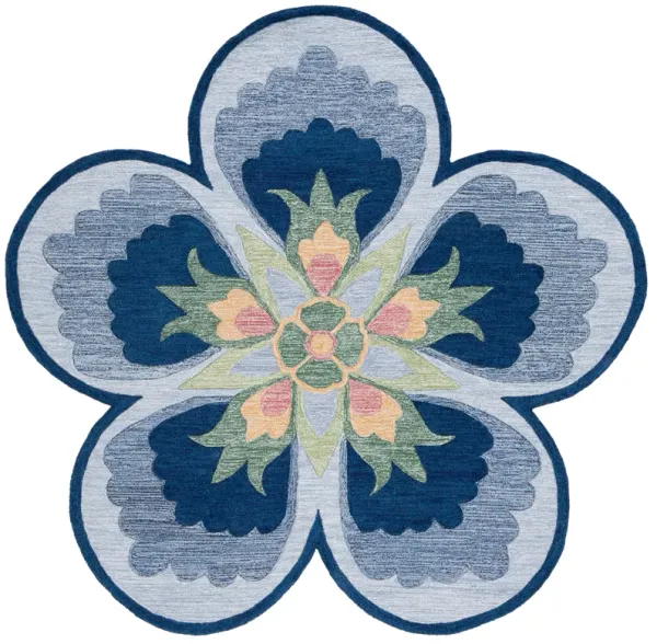 NOVELTY Hand Tufted 4' x 4' Round area rug