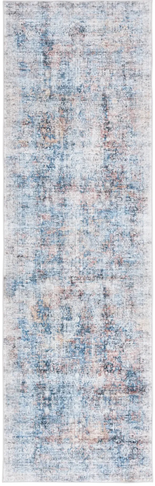 SANTA MONICA 539 BLUE  2'-6' x 8' Runner Rug