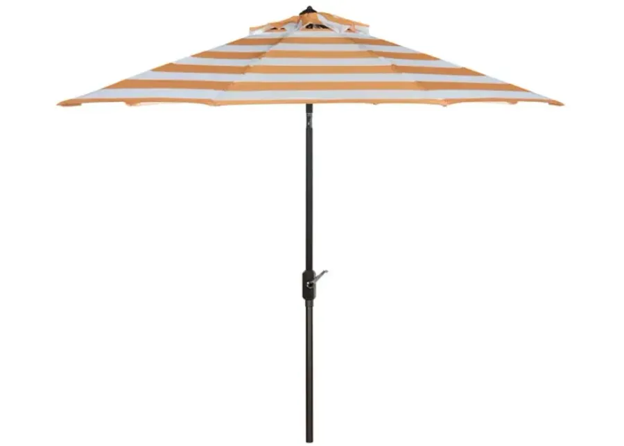 Uv Resistant Iris Fashion Line 9ft Auto Tilt Umbrella