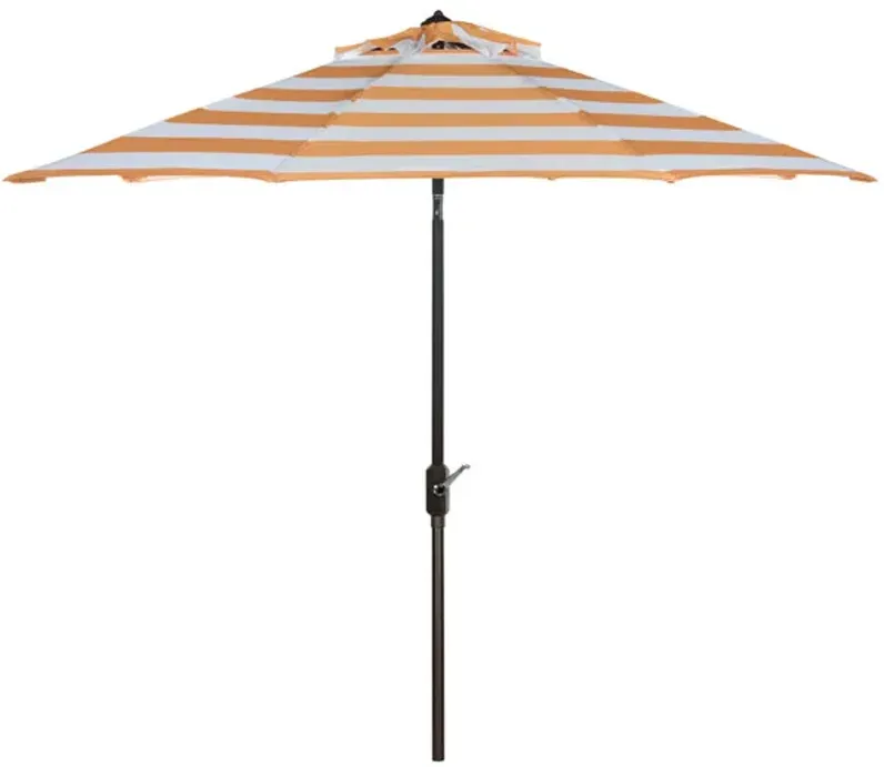 Uv Resistant Iris Fashion Line 9ft Auto Tilt Umbrella