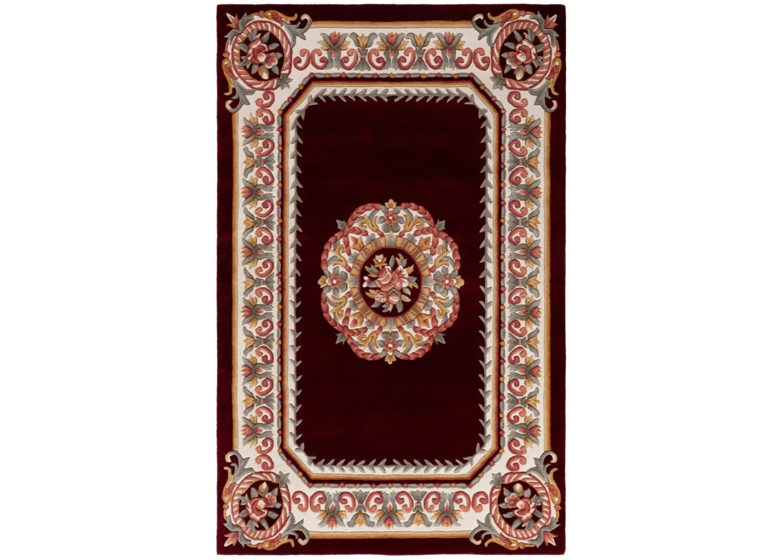 NAPLES 901 RED  8' x 10' Large Rectangle Rug