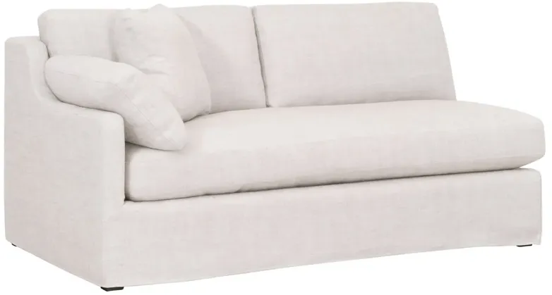 Lena Modular Slope Arm Slipcover 2-Seat Left Arm Sectional