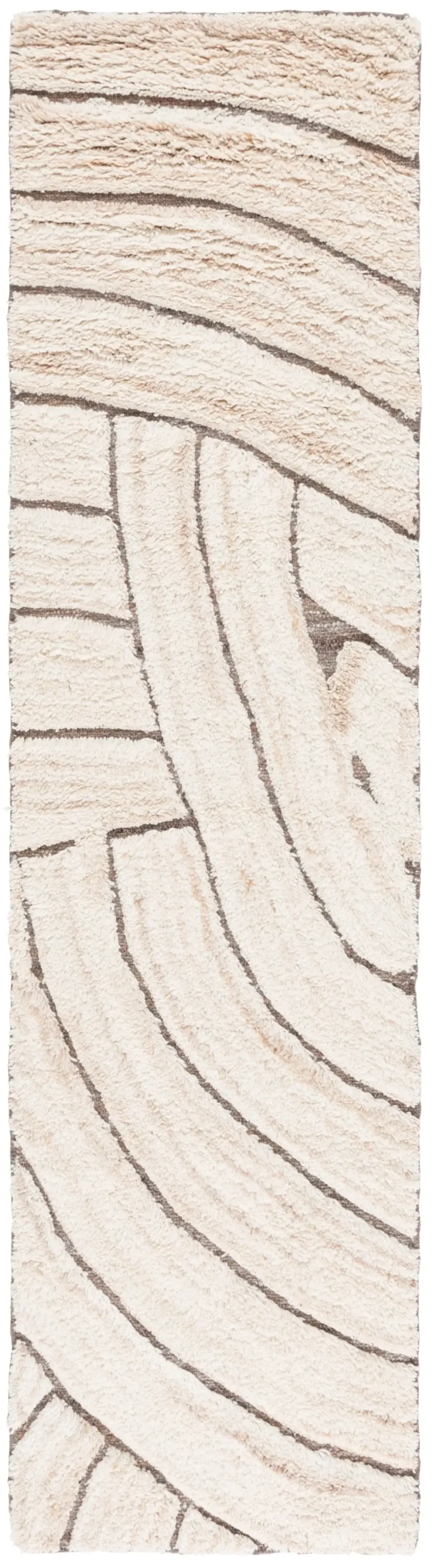 CASABLANCA 794 NATURAL  2'-3' x 9' Runner Rug