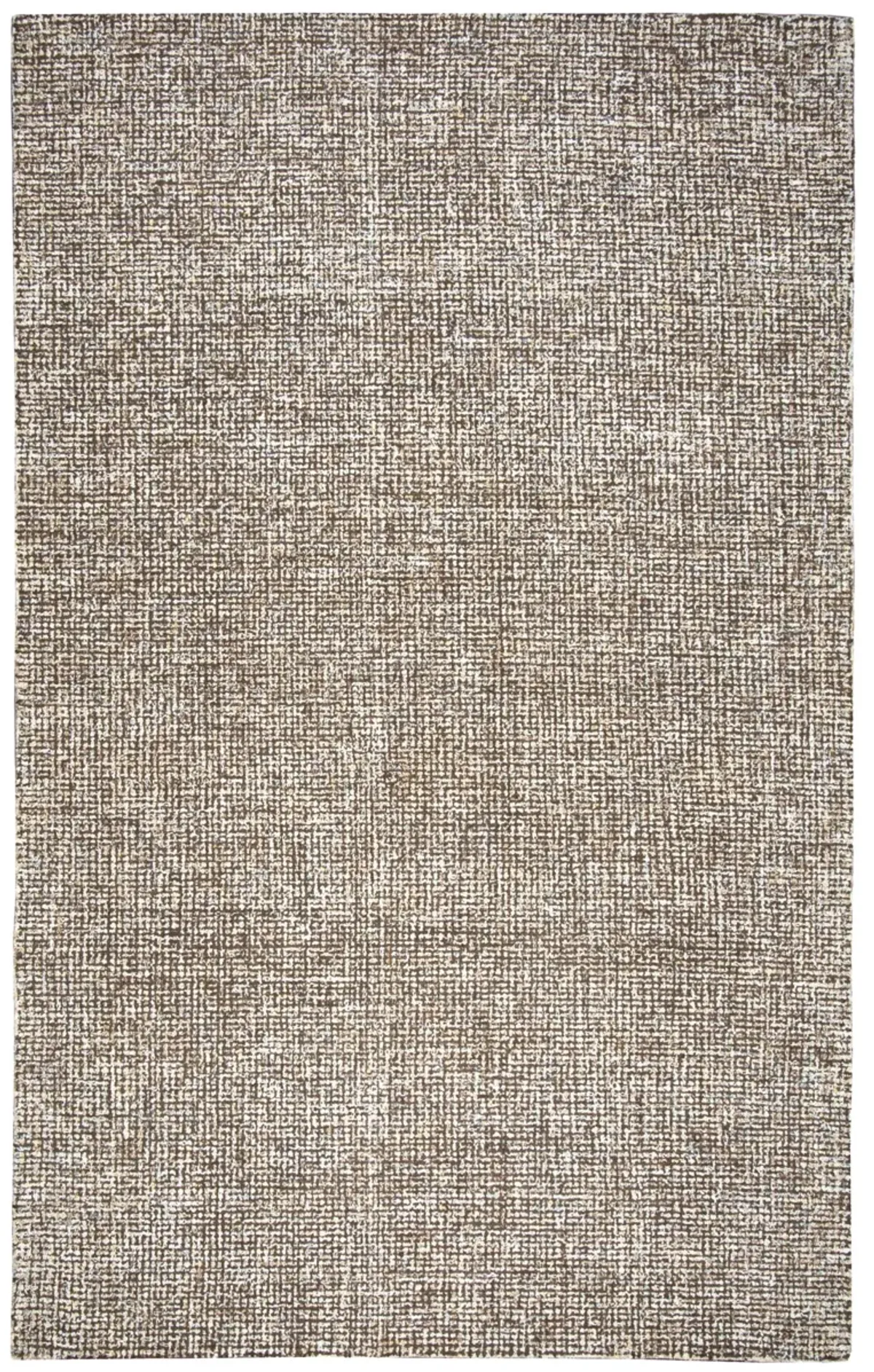 Brindleton Brown/Ivory Tweed Wool 3' x 5' Rectangle Rug