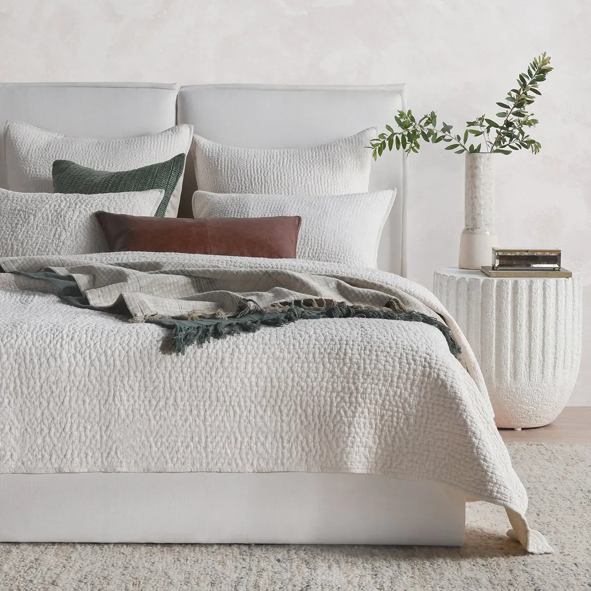 Danica 100% Cotton Bone King Sham 