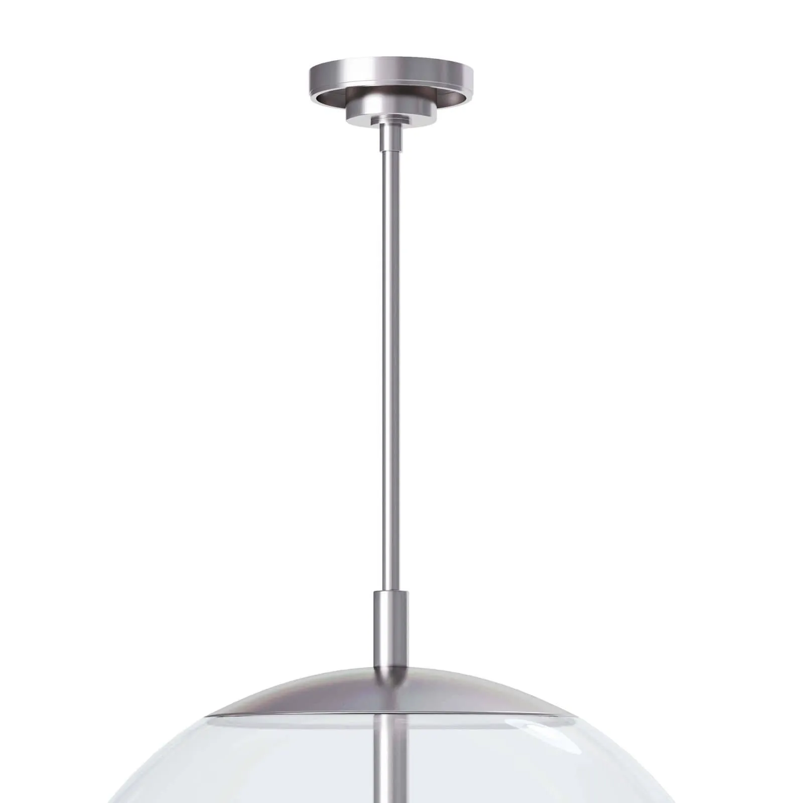 Coastal Living Cafe Pendant Large (Polished Nickel)