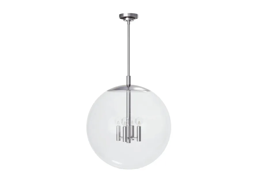 Coastal Living Cafe Pendant Large (Polished Nickel)