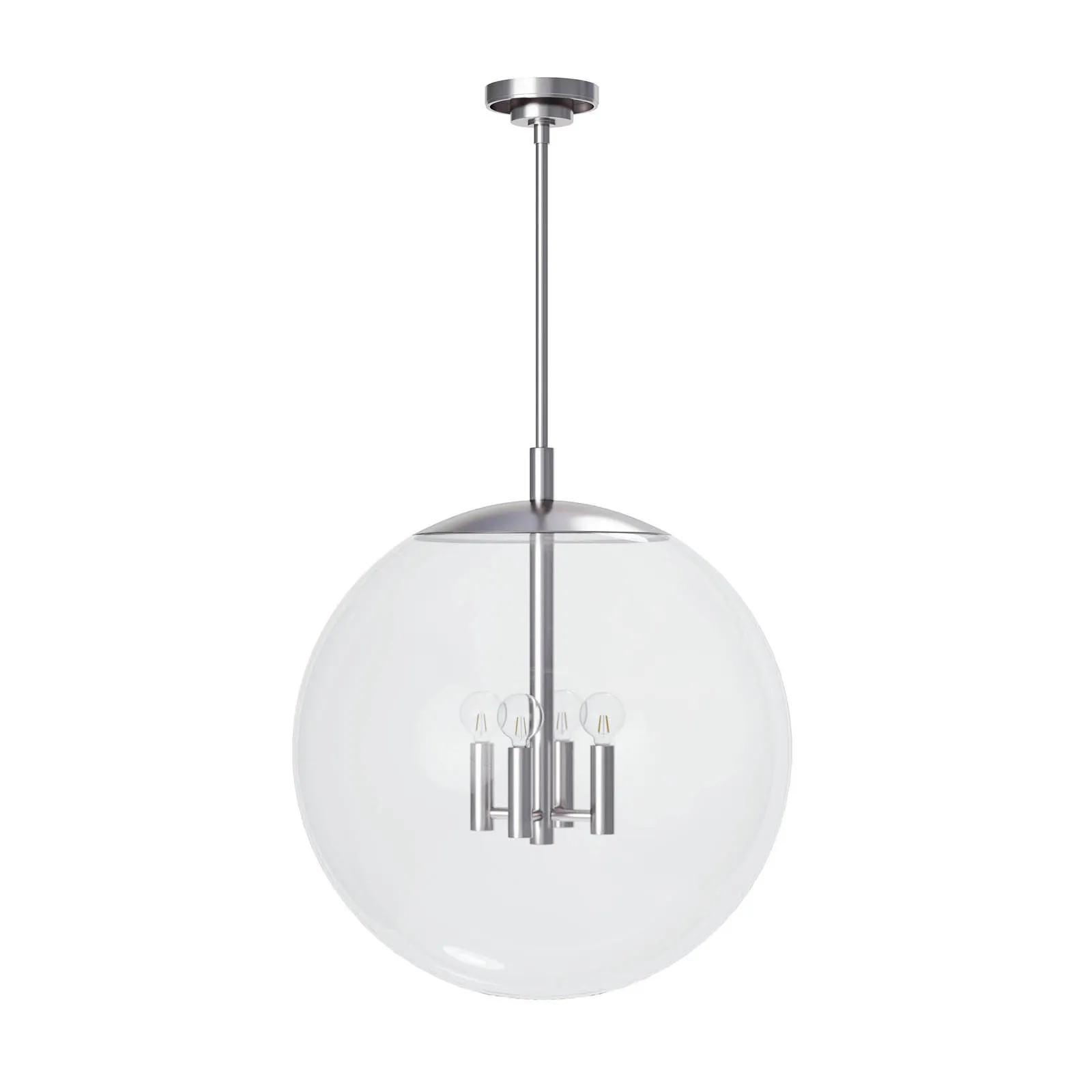 Coastal Living Cafe Pendant Large (Polished Nickel)