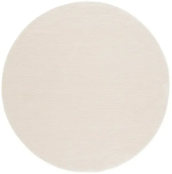REVIVE 102 Beige  6'-7' X 6'-7' Round Round Rug