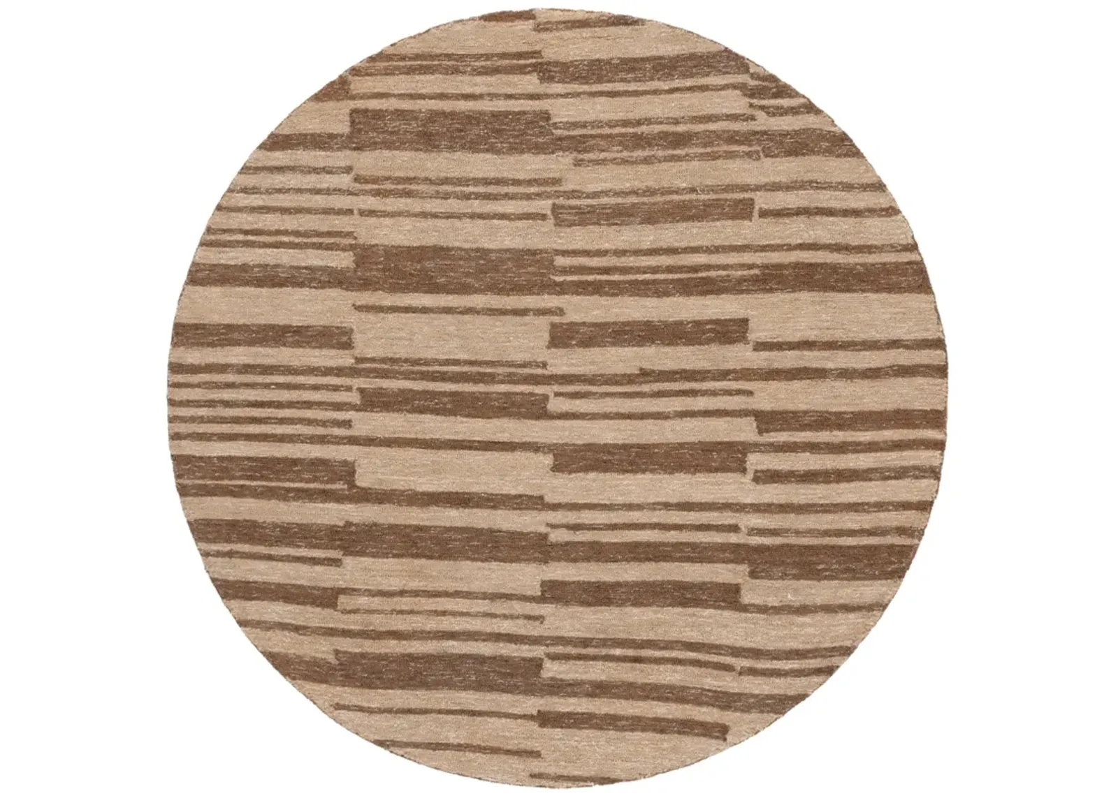 NATURAL FIBER 726 NATURAL  6' x 6' Round Round Rug