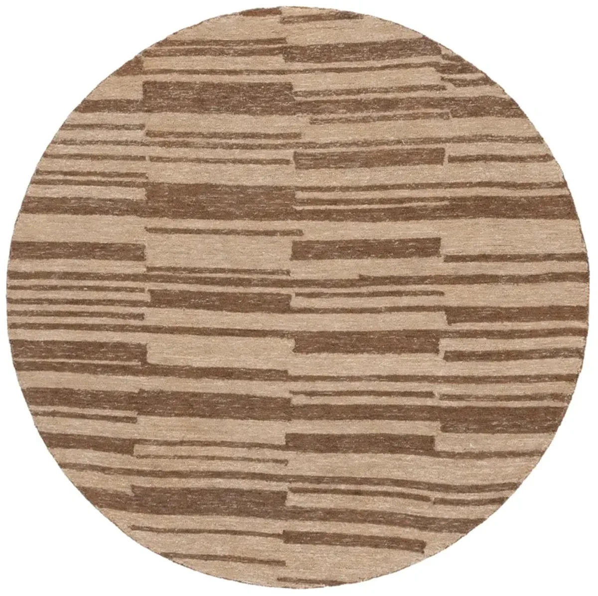 NATURAL FIBER 726 NATURAL  6' x 6' Round Round Rug