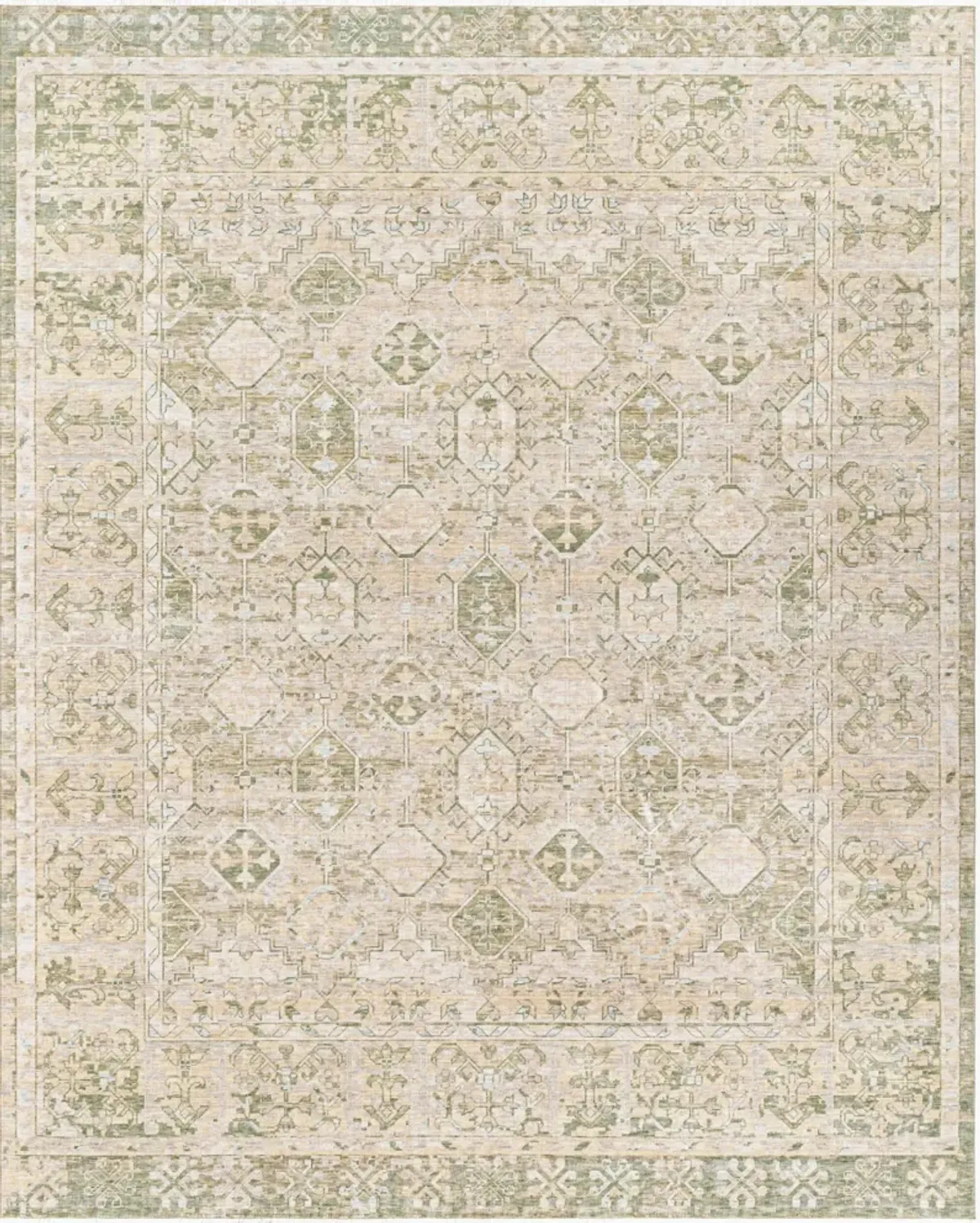 Once Upon a Time OAT-2302 1'11" x 2'11" Machine Woven Rug