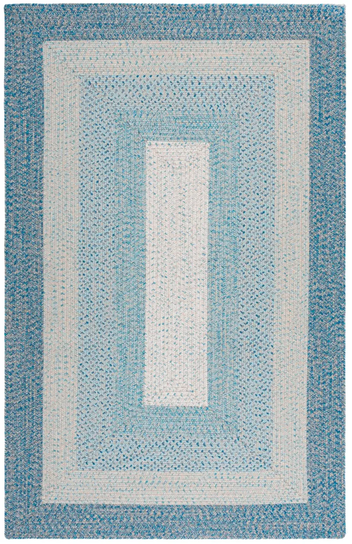 BRAIDED Hand Woven 5' x 8' area rug