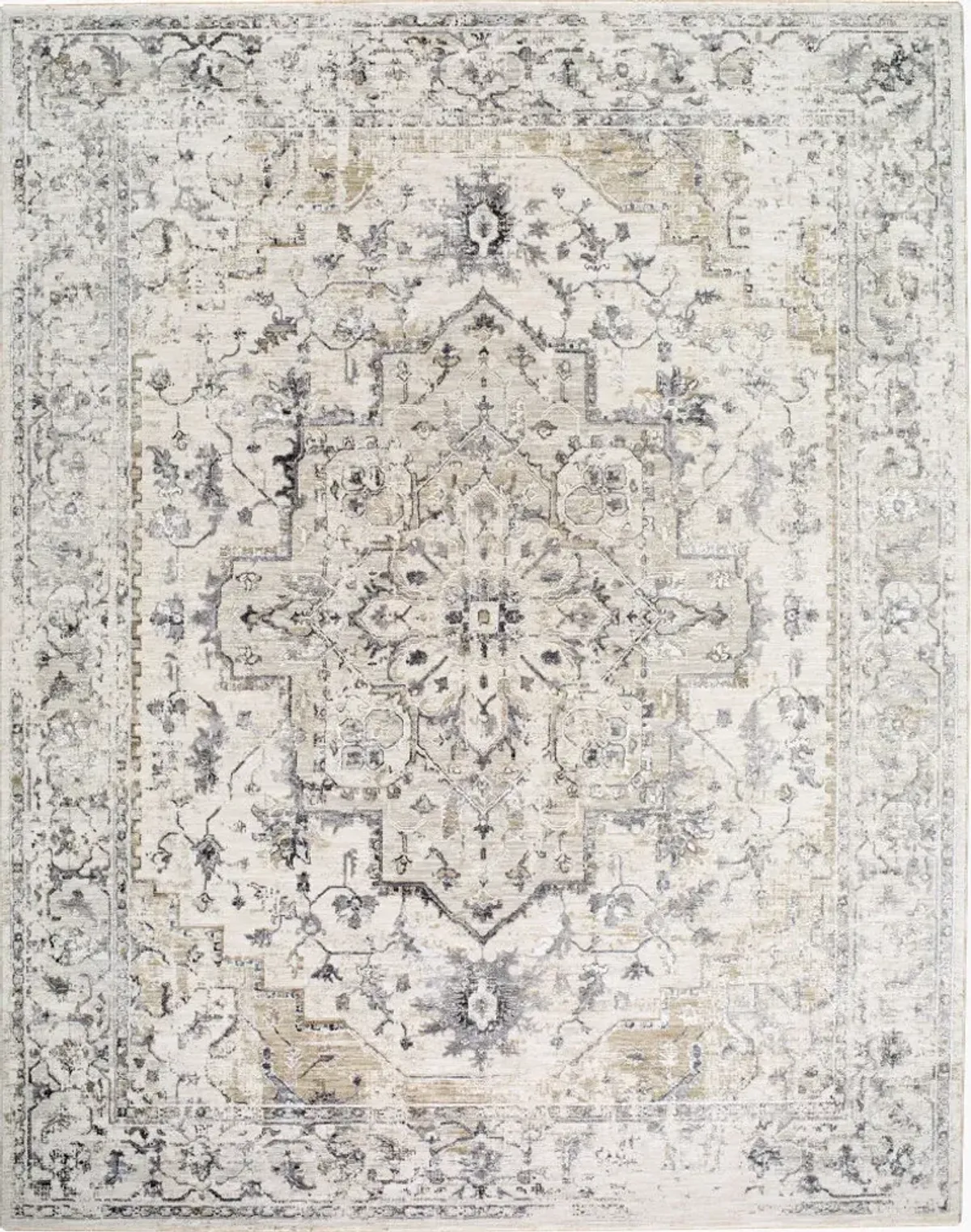 Gakko 2'7" x 3'11" Machine Woven Rug