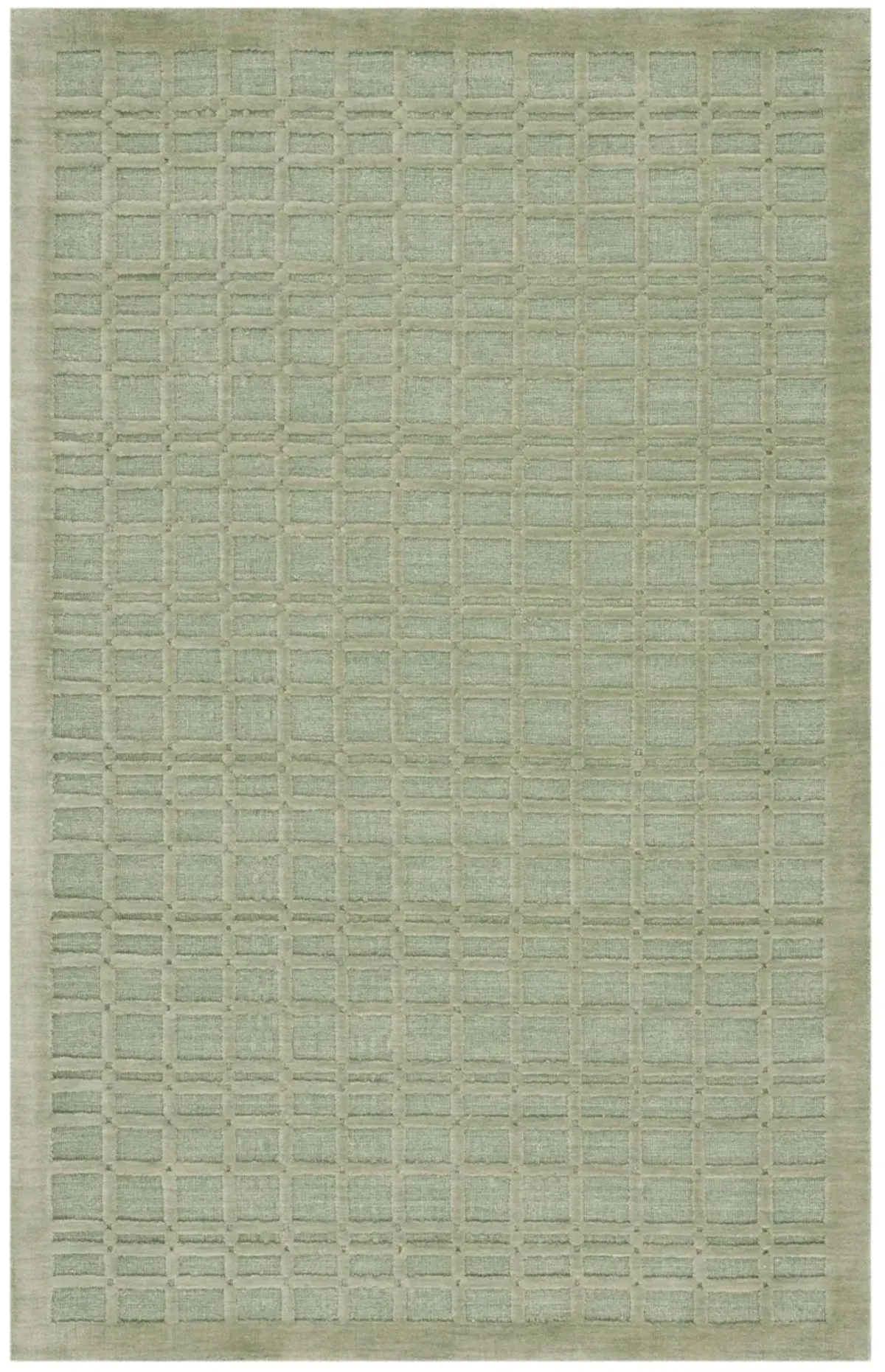 IMPRESSION 312 GREEN 4' x 6' Small Rectangle Rug