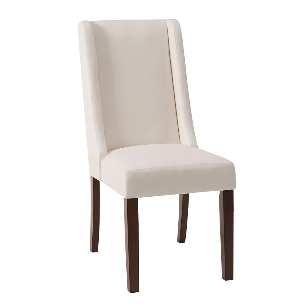 Madison Park Brody Cream Wing Dining Chair (Set of 2)