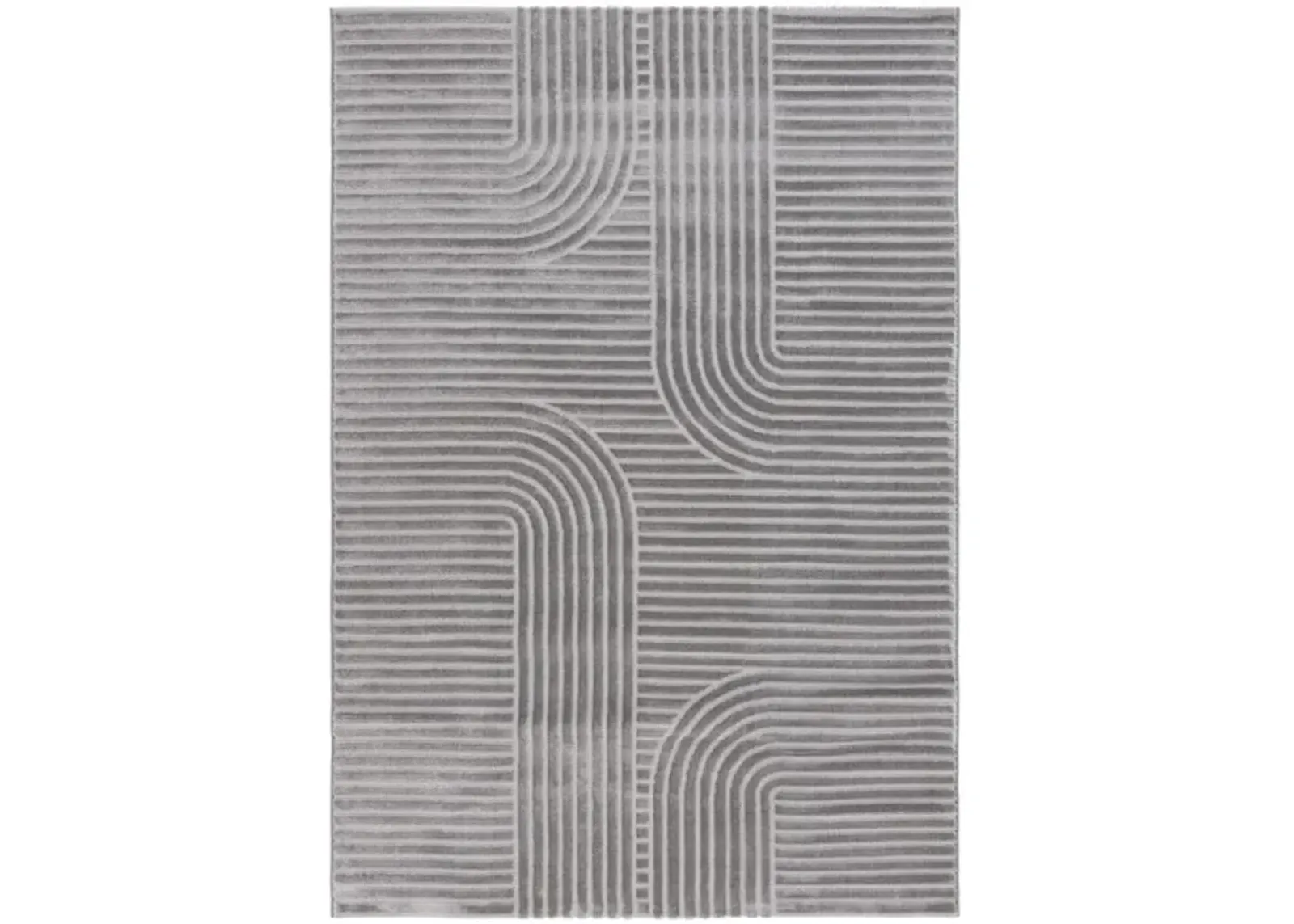 SAYLOR 106 Grey  6'-3' X 6'-3' Square Square Rug