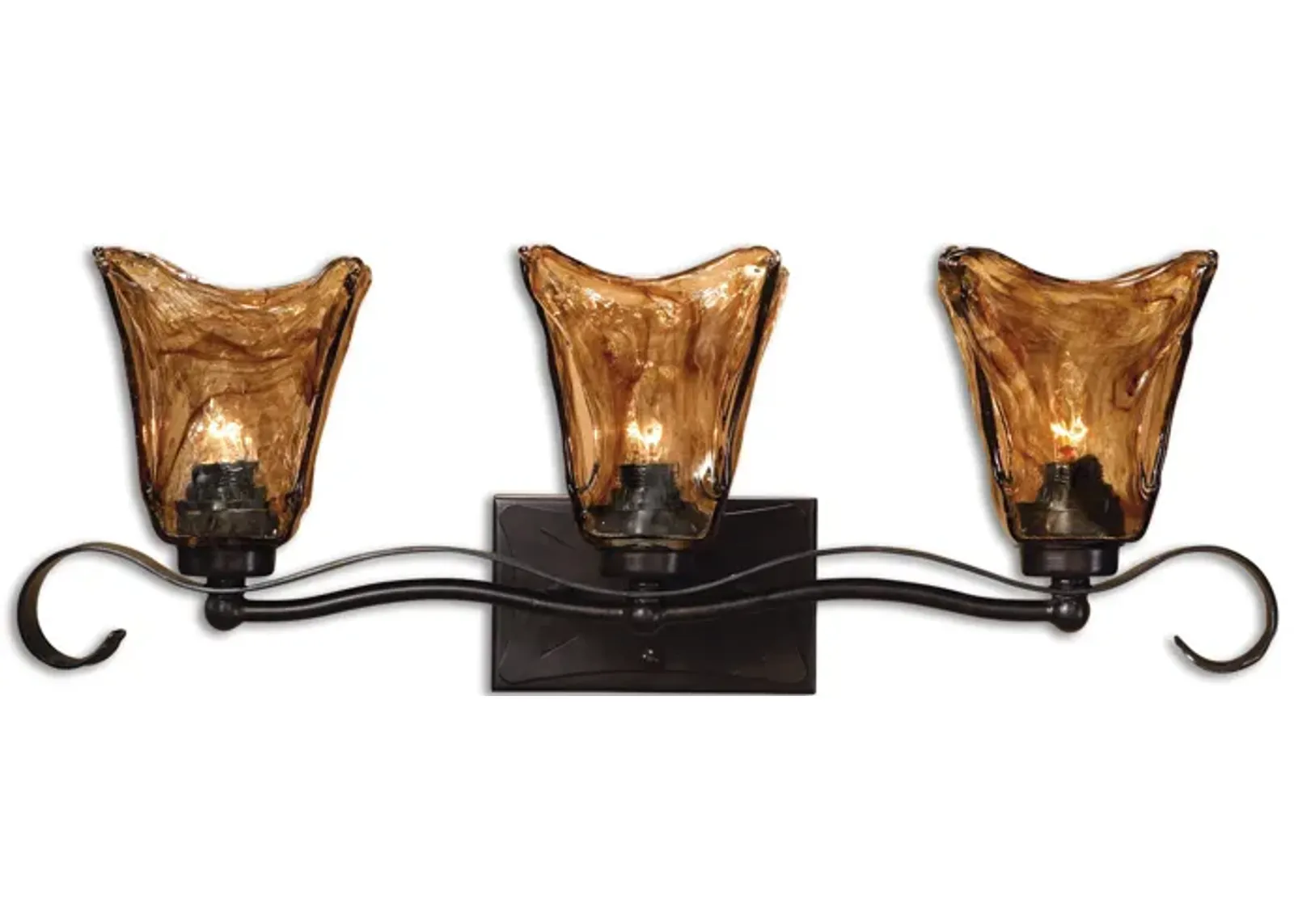 Vetraio 3 Light Bronze Vanity Strip