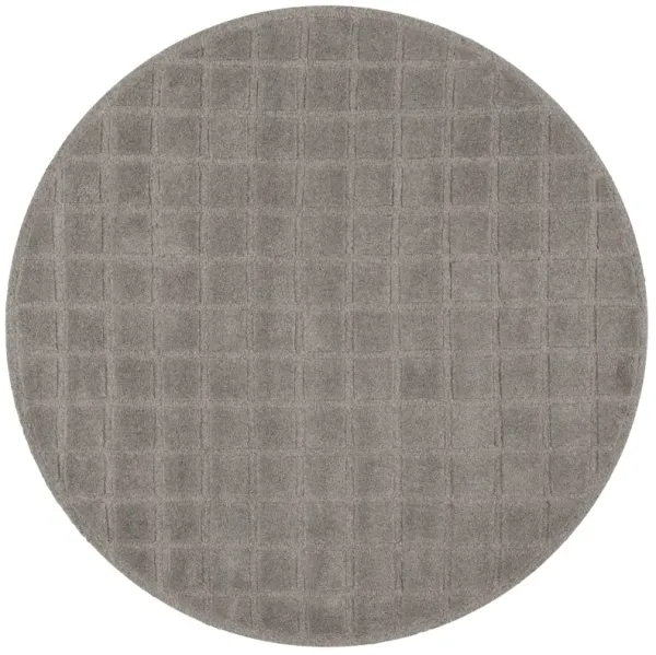 GENRE Hand Tufted 6' x 6' Round area rug