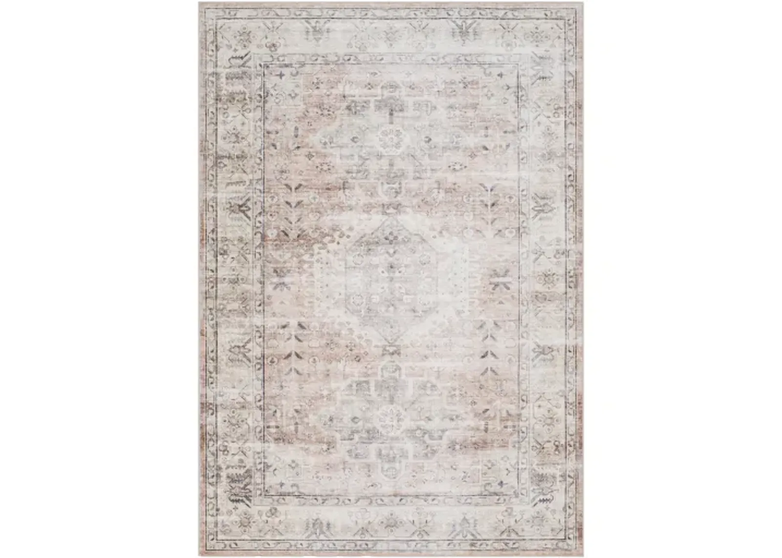 Lavable LVB-2321 2'7" x 4' Machine Woven Rug