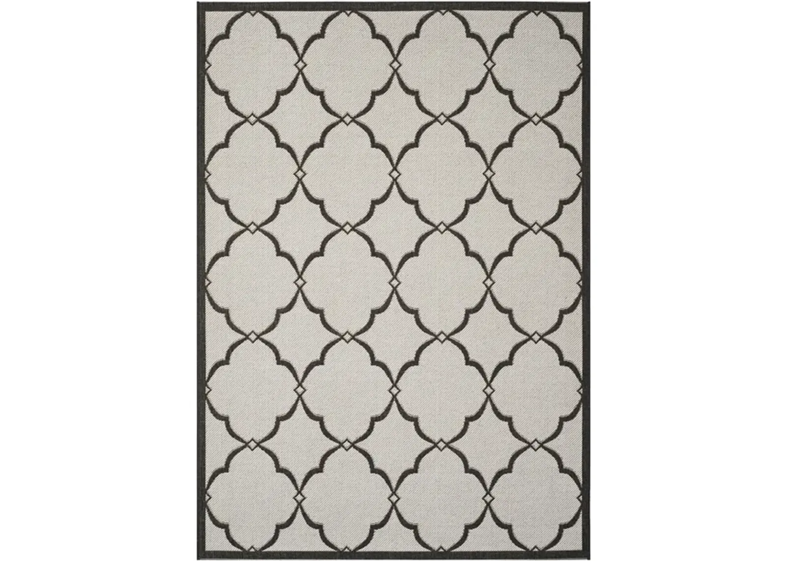 Safavieh BEACH HOUSE Collection BHS125A-8 Light Grey / Charcoal 8' X 10'