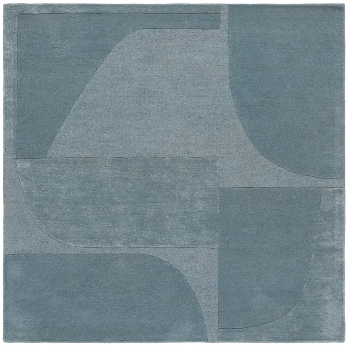 FIFTH AVENUE 252 BLUE 6' x 6' Square Square Rug