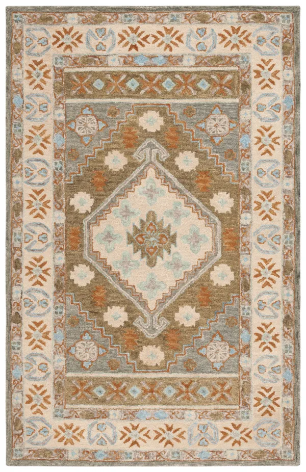 HERITAGE Hand Tufted 8' x 10' area rug