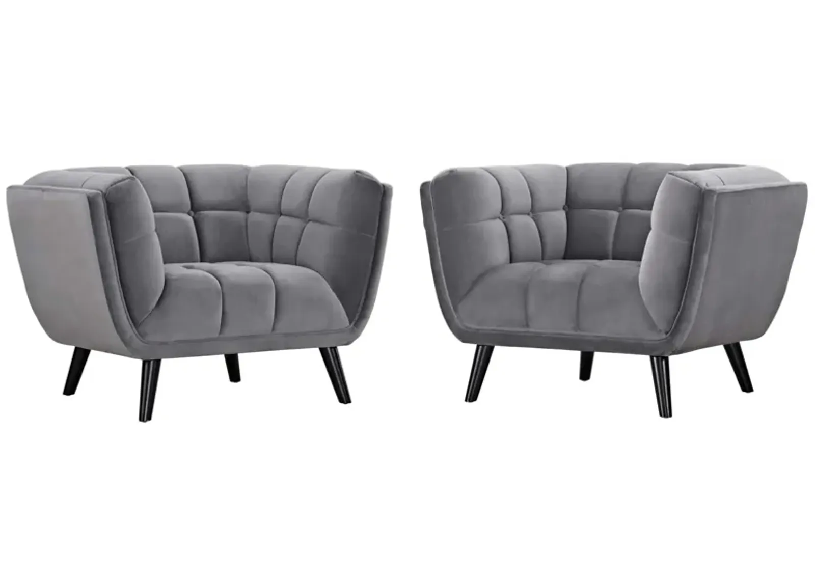 Bestow 2 Piece Performance Velvet Armchair Set