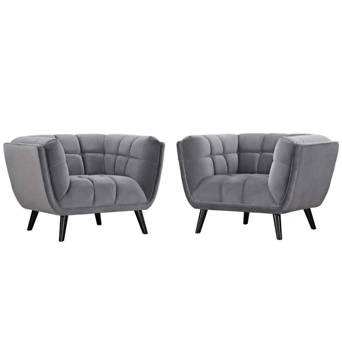 Bestow 2 Piece Performance Velvet Armchair Set