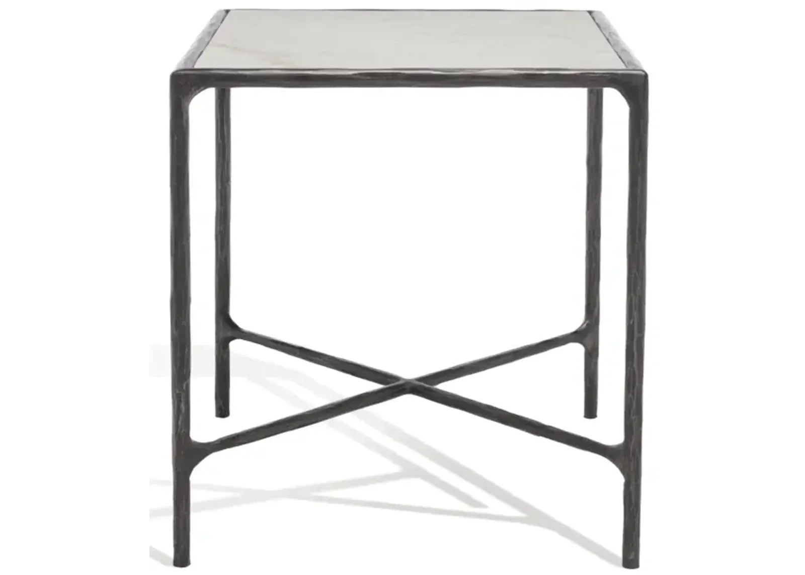 Jessa Metal Square End Table