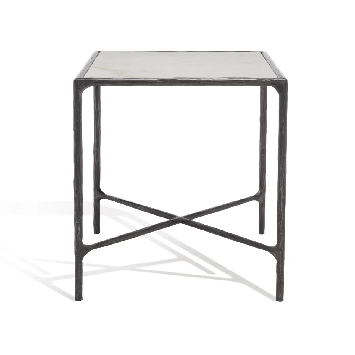 Jessa Metal Square End Table