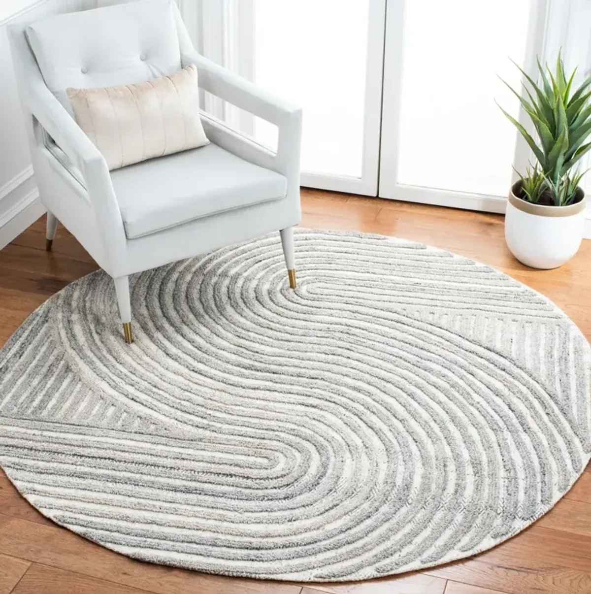 SOUTHAMPTON 301 BEIGE 10' x 10' Round Round Rug