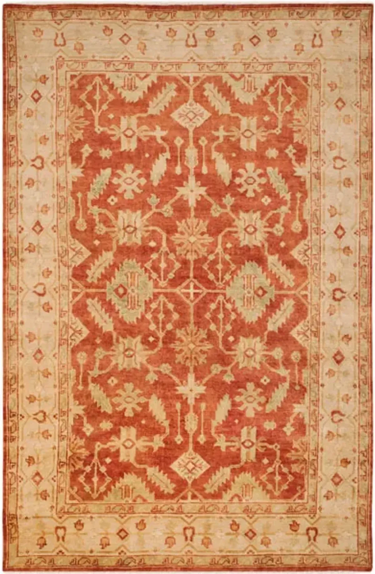 OSH119 Red  8' X 10' Large Rectangle Rug